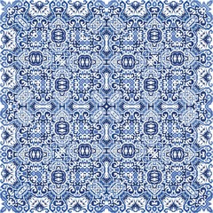 Portuguese vintage azulejo tiles.