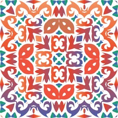 Antique talavera tiles patchwork.