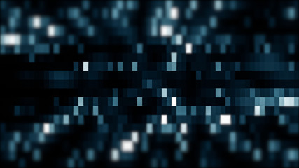 Obraz premium LCD screen pixels. Macro Shot Of Computer Screen, Pixels Texture. Abstract Blue Background. Close up LED Display With Color Shades technology. Closeup Monitor. Pattern Wallpaper Illuminations.