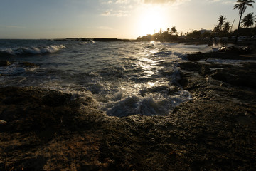 Obraz premium sunset over the sea