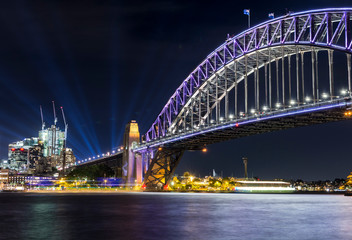 Vivid Sydney - Harbour Bridge