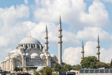Fototapeta na wymiar The Suleymaniye mosque