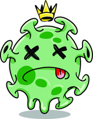 corona virus green monster