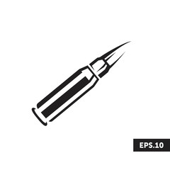 Army Bullet icon, Army Bullet Sign/symbol Vector