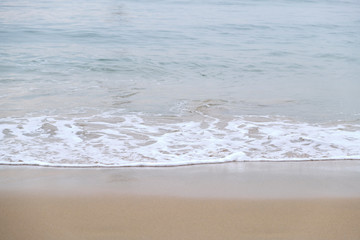 Soft Waves on a Calm Beach