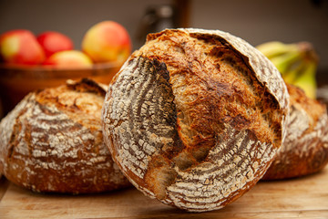 Sourdough Bread and Fruit