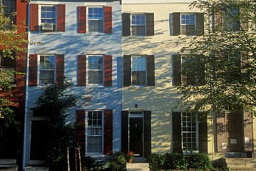 Row houses, Philadelphia, PA