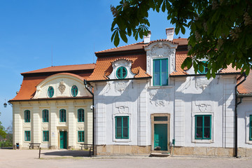 castle Karlova Koruna ( Charles's Crown), Chlumec nad Cidlinou town, Hradec Kralove region, Czech republic