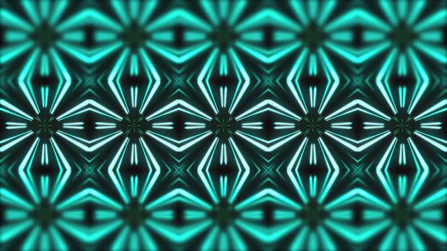 Background motion with fractal design kaleidoscope sequence patterns,Disco spectrum lights concert spot bulb,Abstract motion graphics background,Seamless rotating loop art