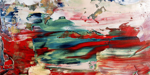 Colorful abstract background wallpaper. Modern motif visual art.  Mixtures of oil paint. Trendy...