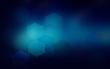 Abstract background, blue gradient, square, polygon, shadow, used in various designs, including beautiful blur backgrounds, computer screen wallpaper, mobile phone screen