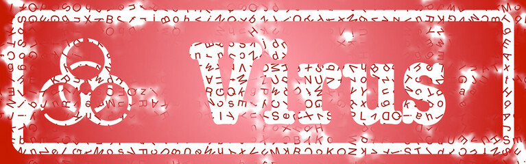 Stempel - Biogef&auml;hrdung - Virus