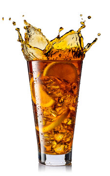 glass of ice tea