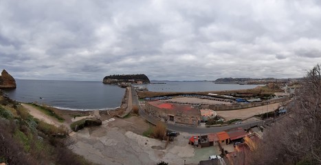 Bagnoli - Panoramica di Nisida da Discesa Coroglio