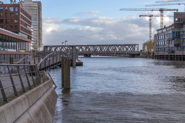 Anlegestelle in Hamburg