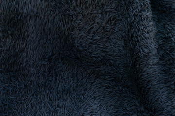 古い毛布のクローズアップ