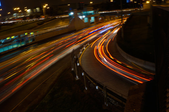 night traffic ligth