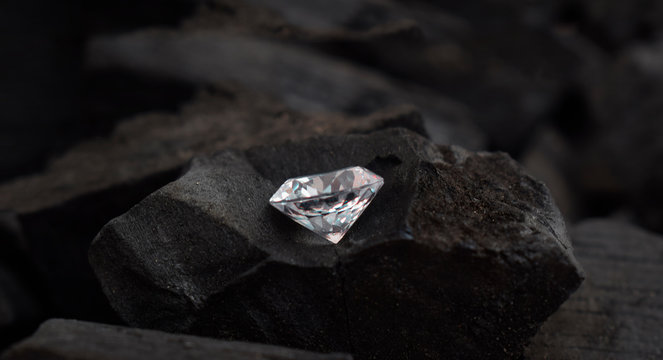  Precious diamonds are expensive and rare. For jewelry making