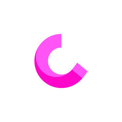  letter C creative vector logo.