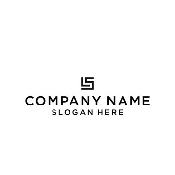 LS logo icon design vector