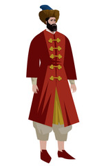 Fototapeta premium marco polo italian traveler and merchant