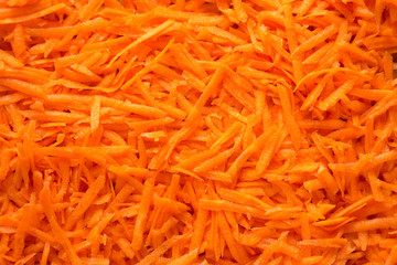 Carrrot shreds background