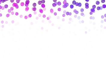 Light Blue, Red vector pattern with spheres.