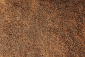 background texture of brown wood shavings