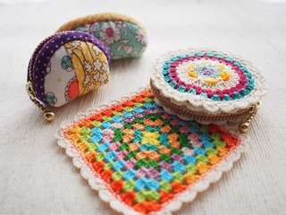 レース編みの小物