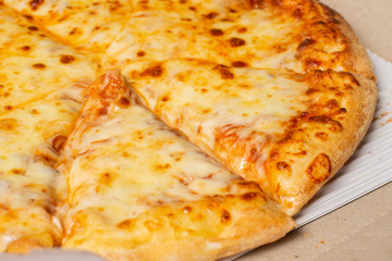 slice, lifestyle, calories, deluxe, tomatoes, homemade, cooked, cream, cut, tradition, eating, italy, hot, unhealthy, gourmet, extra, ingredient, delicious, meal, food, italian, pizza, cheese, backgro