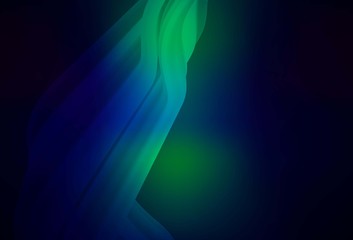 Dark Blue, Green vector abstract layout.