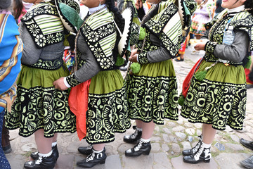 Costumes traditionnels à Cusco, Pérou