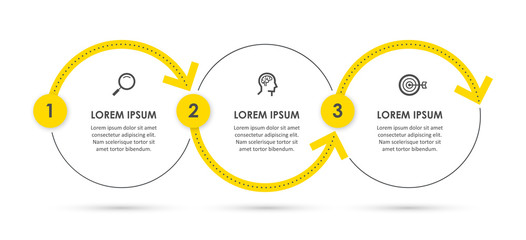 Vector infographic template
