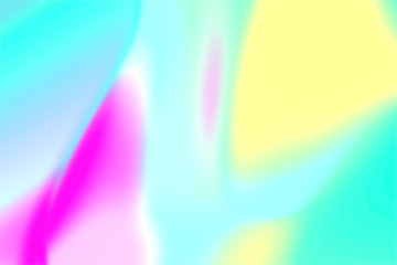 Unicorn Holographic Abstract Background