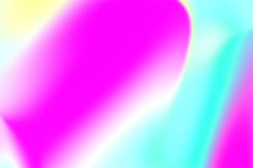 Unicorn Holographic Abstract Background