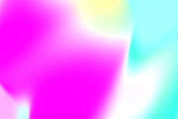 Unicorn Holographic Abstract Background