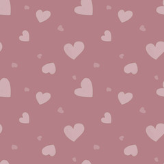 seamless pattern with hearts