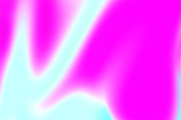 Unicorn Holographic Abstract Background