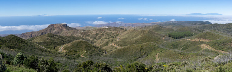 Fototapeta premium La Gomera auf den Kanaren
