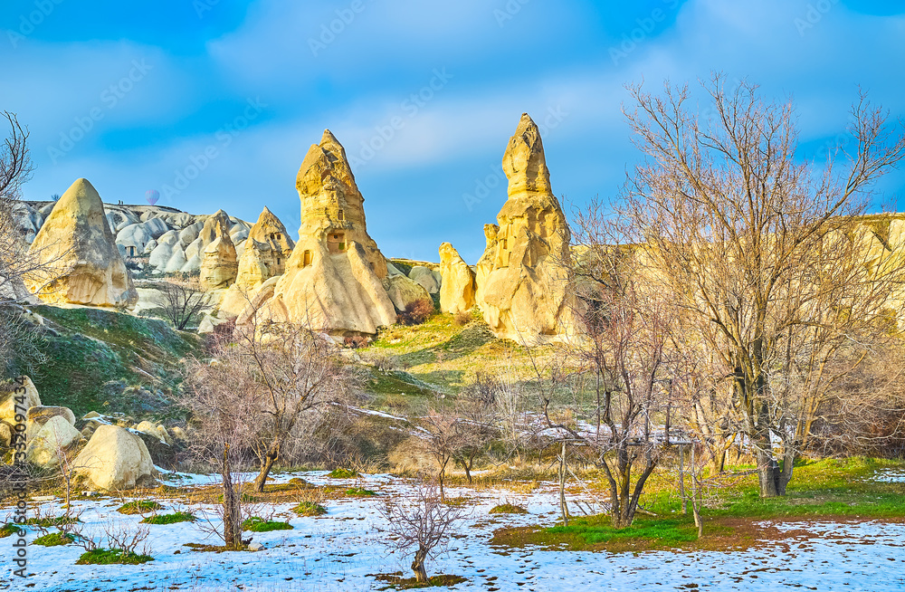 Sticker Explore Pigeon Valley of Cappadocia, Turkey