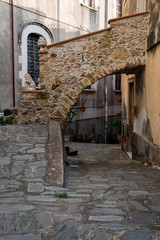 Fototapeta na wymiar The beautiful Castelmola Italy (Sicily)
