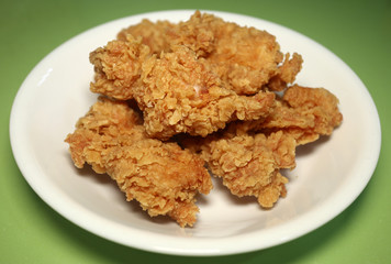 fried chicken on a plate