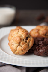 image shows a baking tray or cookie