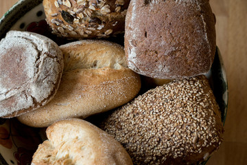 Nutritios And White Flour Buns 