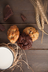 image shows a baking tray or cookie