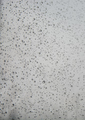 rain drops on the glass