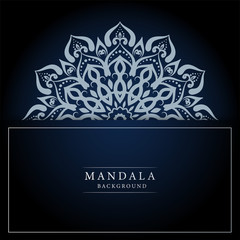 Luxury mandala arabesque ornamental background