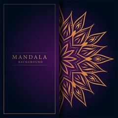 Luxury mandala arabesque ornamental background