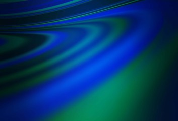 Dark BLUE vector modern elegant backdrop.