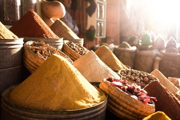 spices in marrakech - Powered by Adobe